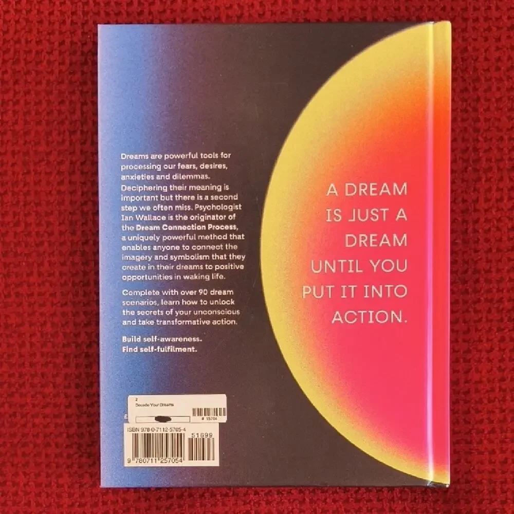 Colorful 'Decode Your Dreams' Hardcover Book